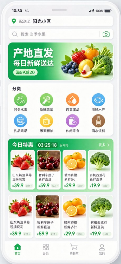 生鲜果蔬