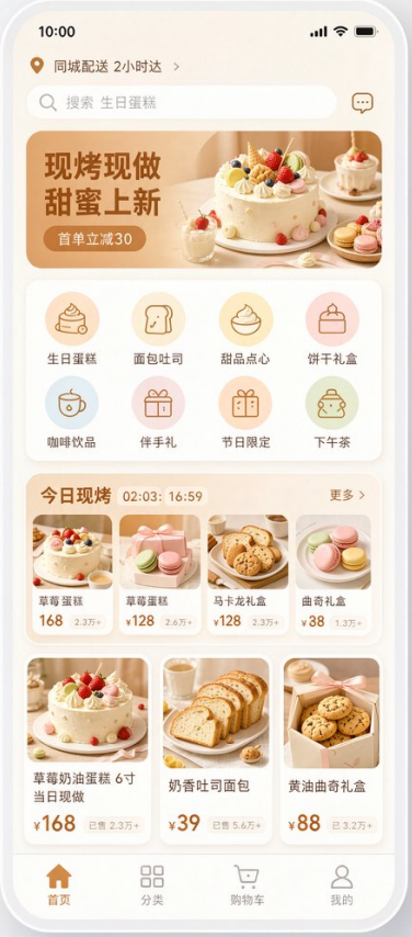 蛋糕烘焙